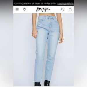 NastyGal BRANDNEW The Denim Straight Leg Jeans